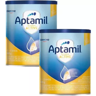 Kit 2 Latas Aptamil Sensitive Active 800gr em Oferta na Shopee