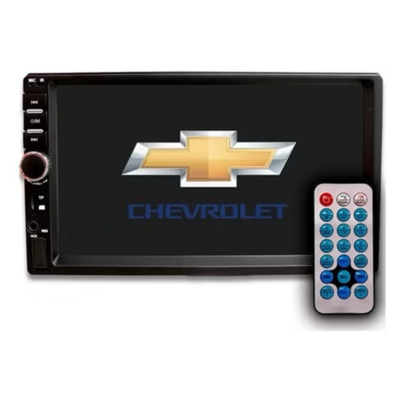 Multimídia Chevrolet Espelhamento Android IOS Bluetooth 2din + USB