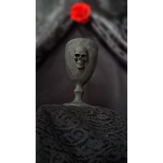 TAÇA POMBA GIRA COM CAVEIRA