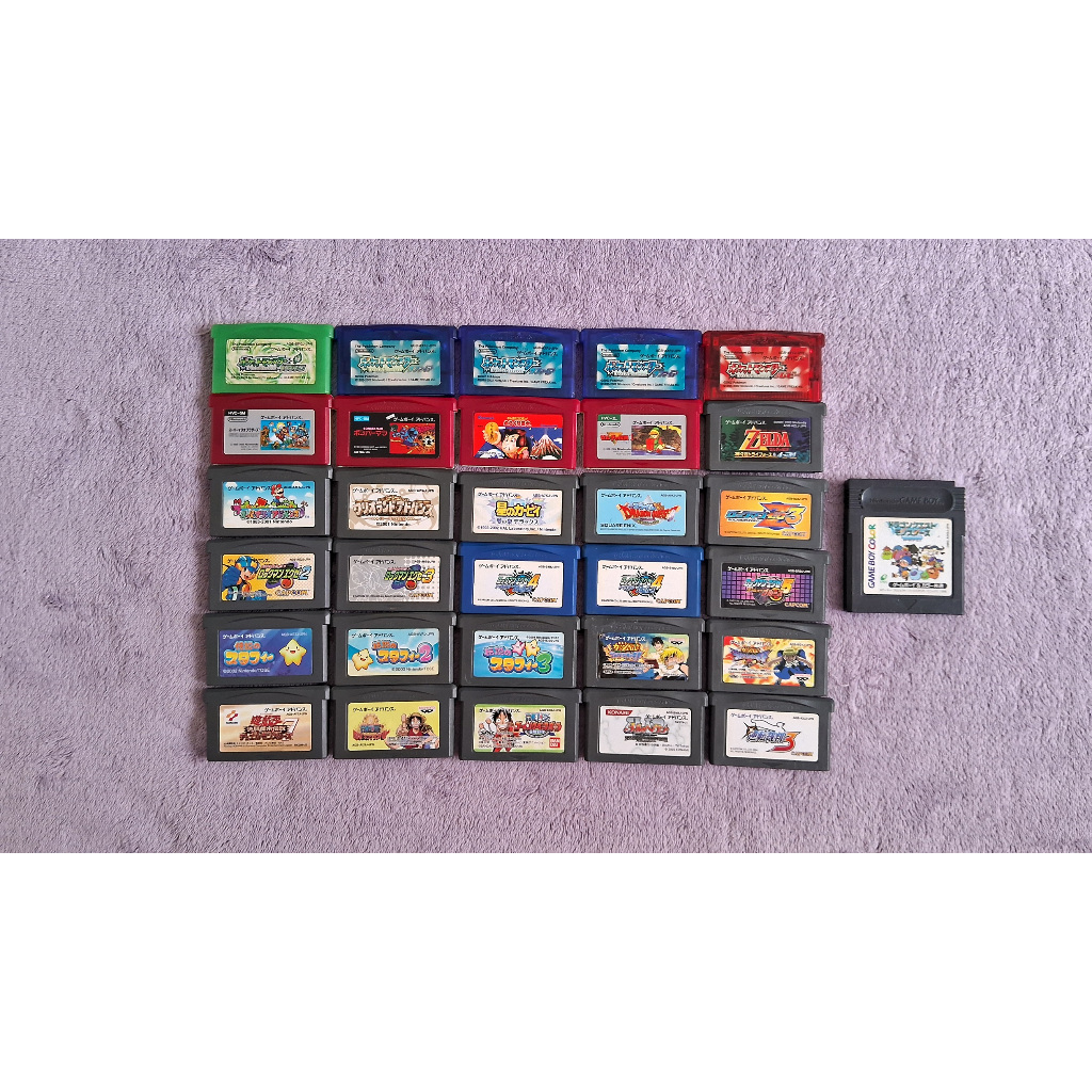 Jogos originais para Game Boy Advance, Nintendo, GBA, Famicom Mini ...