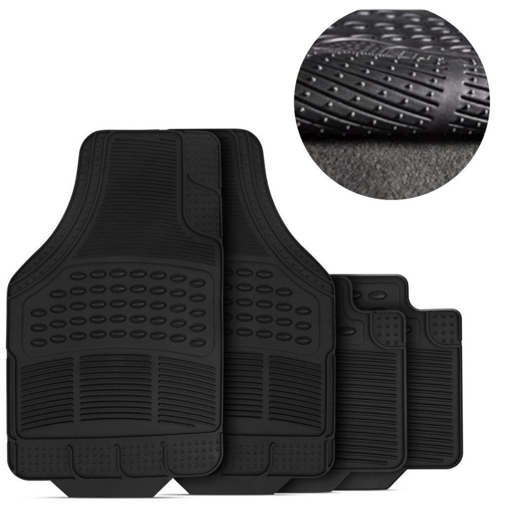 Tapetes Automtoivo em Borracha PVC Antiderrapante para Carro