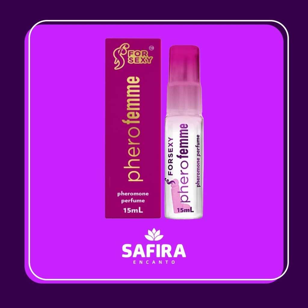 Foto de Perfume Sedutor com Feromônios - Pherofemme - 15ml - Atração e Sedução