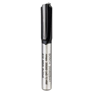 Fresa Paralela Dupla 8mm Bosch Haste 6mm Standard for Wood