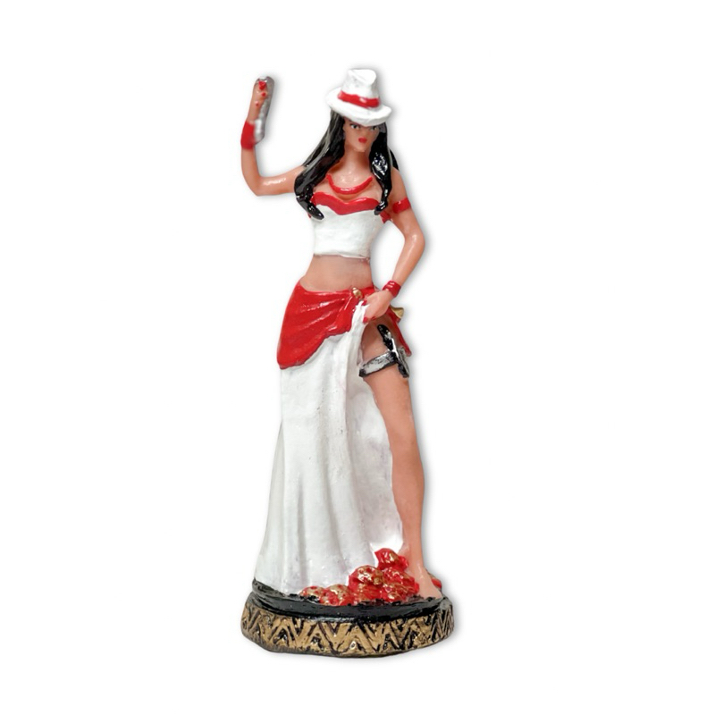 Imagem Maria Navalha 16cm em Resina Umbanda/ Candomblé