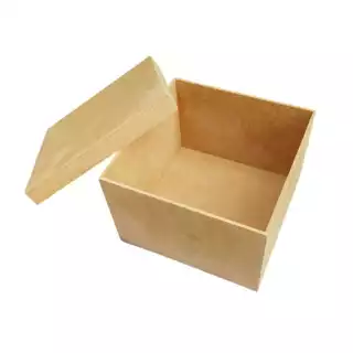 10 Caixas em MDF 15x15x10 cm Caixinhas Madrinha Padrinho Noivas Casamento Lembrancinhas MDF