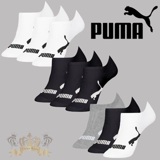 Kit 3 Pares Meias Sapatilha Algodão Original Puma Masculina