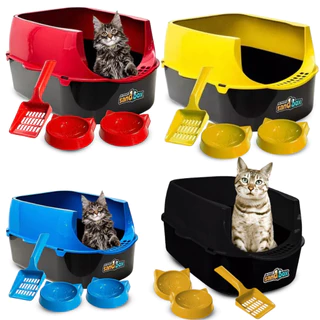Caixa De Areia Para Gatos Grandes Banheiro Sanitario Furba