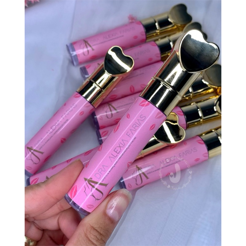 10un Lip Gloss Labial Personalizado com logo mimo brinde cliente ...