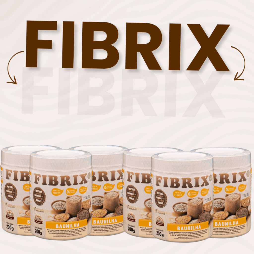 Kit 6x Fibrix Regulador Intestinal Baunilha | Shopee Brasil