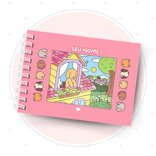 Livro Bobbie Goods - Volume 2 - Tamanho A5 com 50 folhas grossas e Capa dura