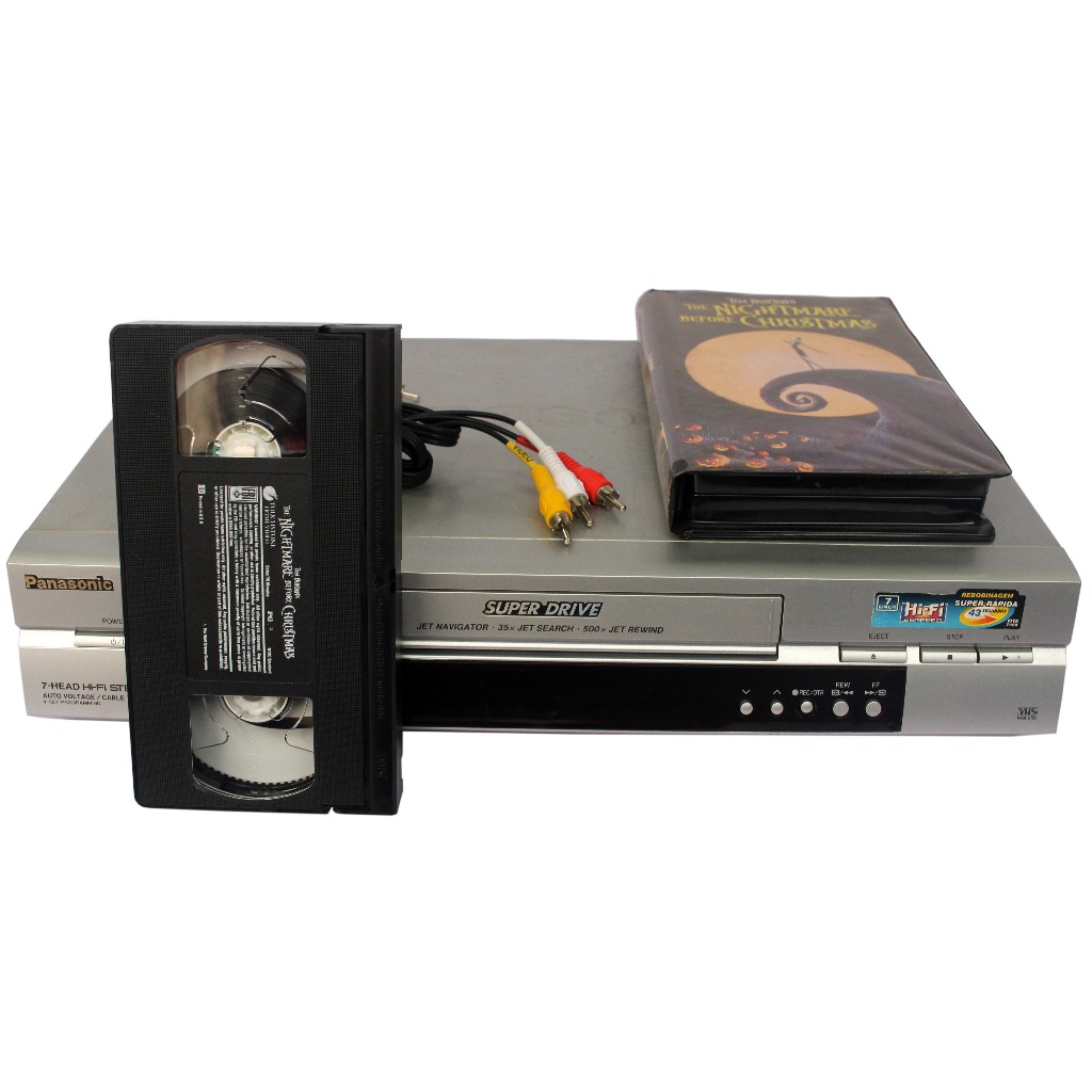 Aparelho de Video Cassete K7 Play Panasonic NV-FJ635 Pal-M NTSC 7