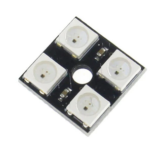 Modulo Com 4 Leds RGB WS2812 5050 2x2