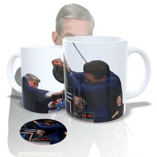 Caneca mais porta copo pablo marçal