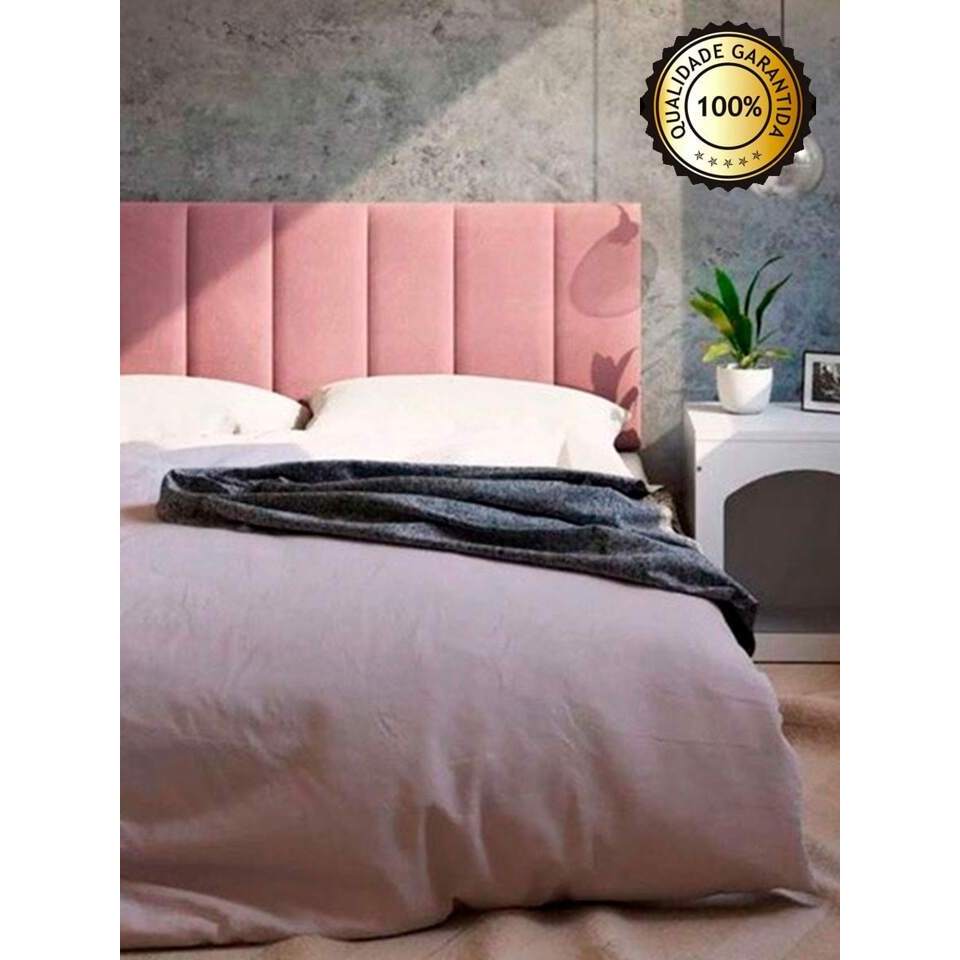 kit 10 Cabeceira de Cama Box King Modular Estofada 60x20 cada peça ...