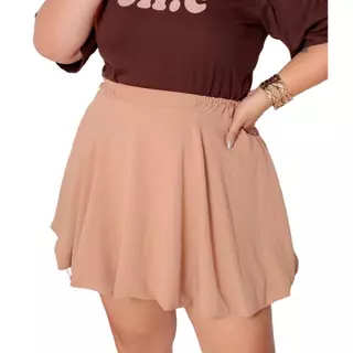 Saia Feminina Balone Moda Elegante Casual Plus Size - Balone