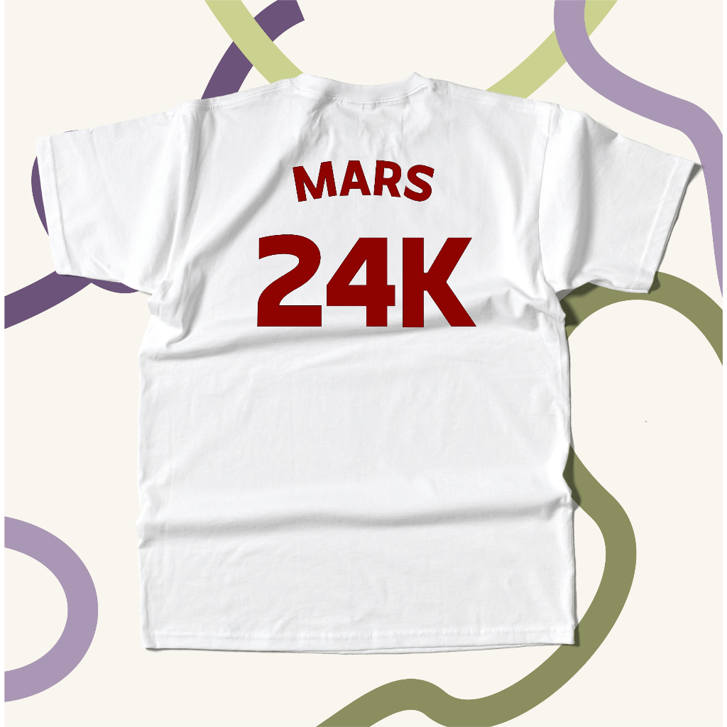 Camiseta Bruno Mars Hooligans 24k | Shopee Brasil