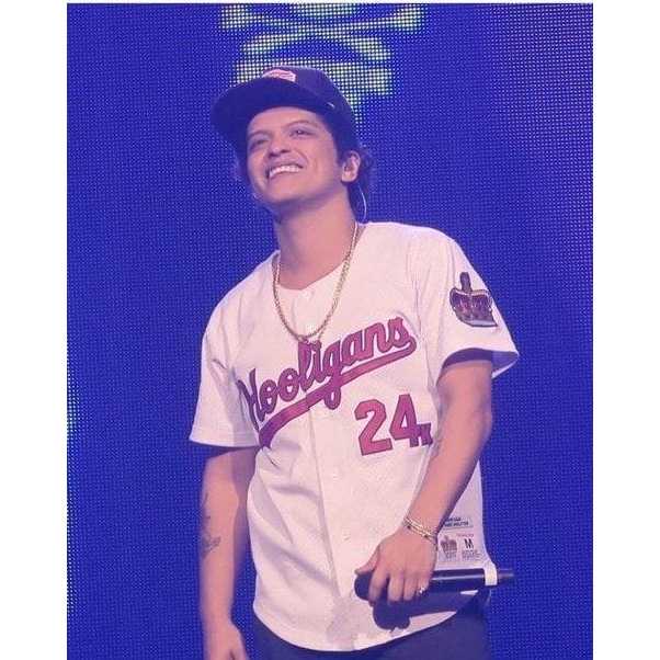 Camiseta Bruno Mars Hooligans 24k | Shopee Brasil