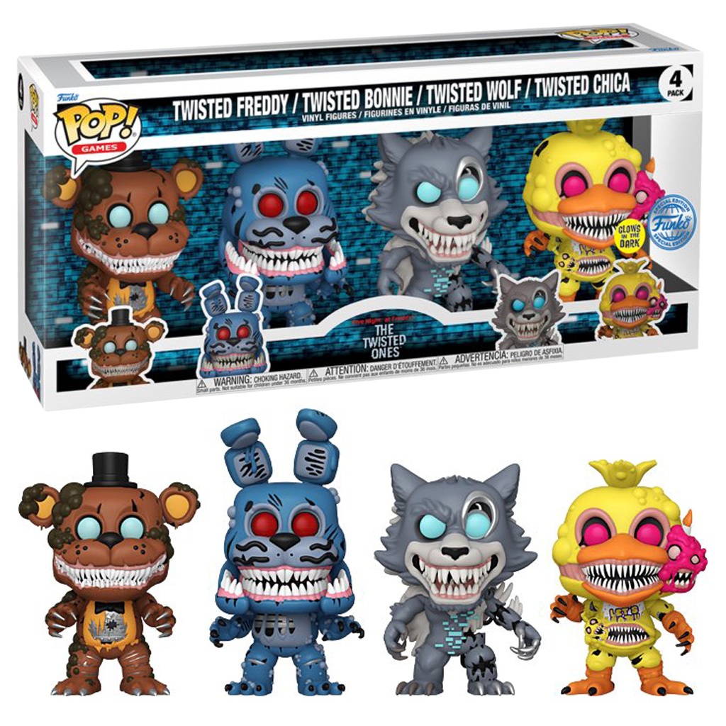 FUNKO POP FIVE NIGHTS AT FREDDY EXCLUSIVE - THE TWISTED ONES 4