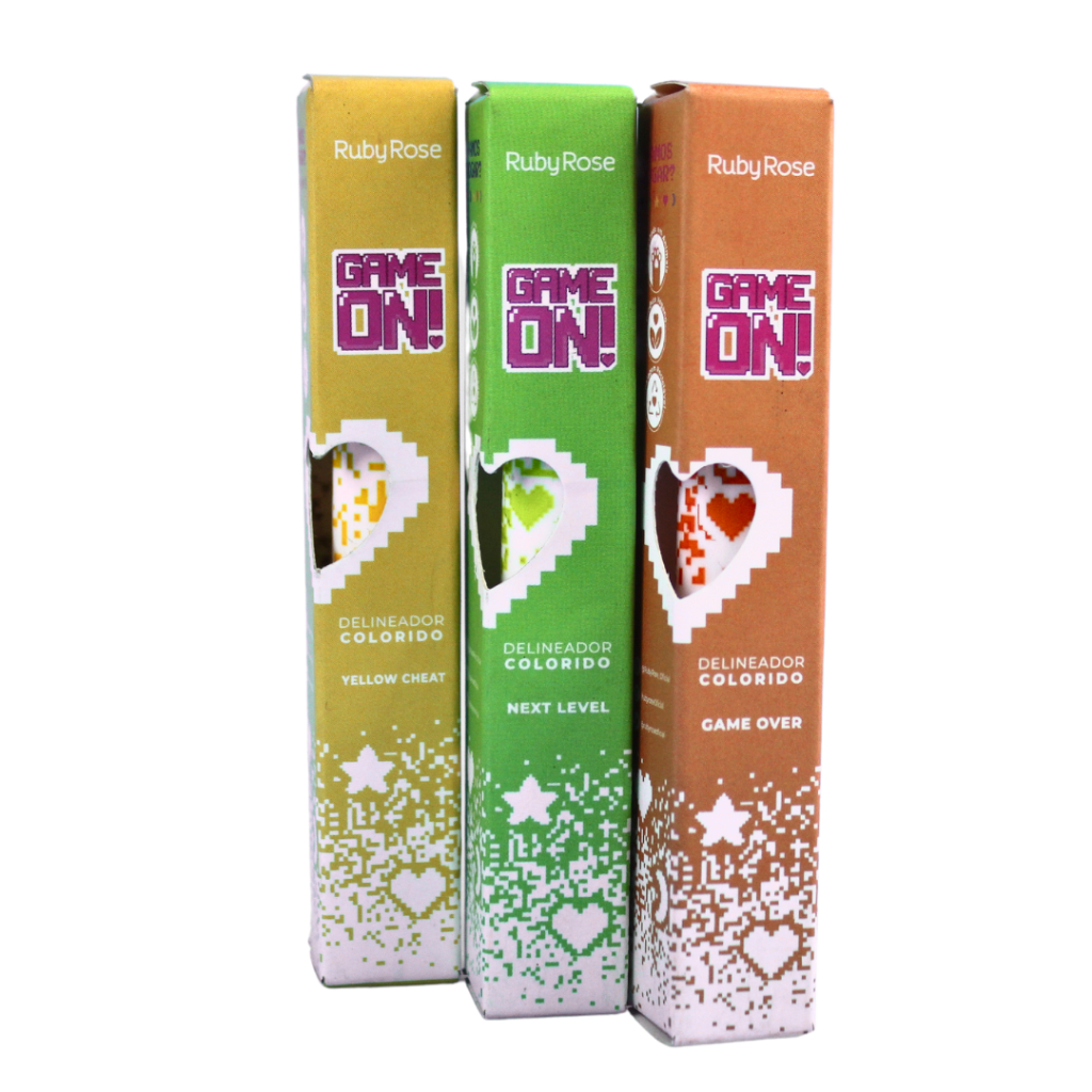 Delineador Colorido Game ON! Ruby Rose HB - 508/M