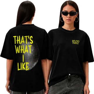 Camiseta Oversized Streetwear Bruninho Mars Masculina Feminina 100% Algodão Bruno Mars That`s What i Like