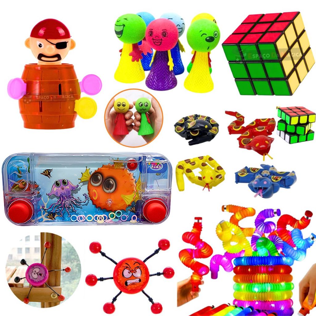 Brinquedo Educativo Divertido Presente Variados Menino Menina 3 Anos 4 ...