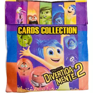 100 cards Divertidamente 2 PD= 25 pacotes fechados