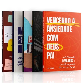 Kit 5 Livros - Quarto de Guerra - Vencendo os Desafios da vida com Oração
