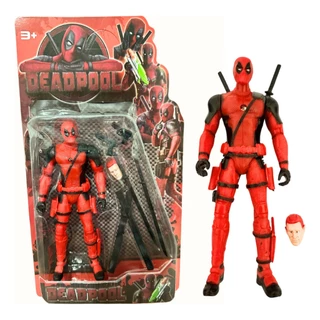 Boneco DeadPool action figure 18cm Dead pool Marvel