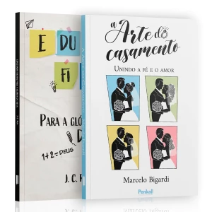 Kit 2 Livros - A Arte do Casamento: Crescendo Juntos na Fé