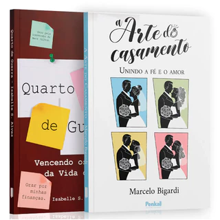 Kit 2 Livros - A Arte do Casamento: Fundamentos Bíblicos para uma União Abençoada