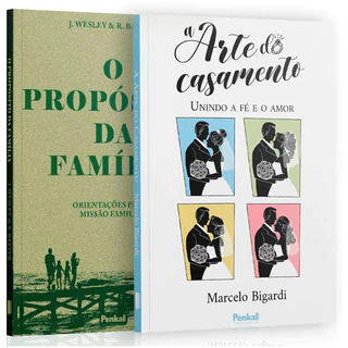 Kit 2 Livros - A Arte do Casamento: Descobrindo o Propósito de Deus para o Casal