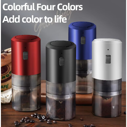 Moedor de Grãos de Café Portátil Elétrico