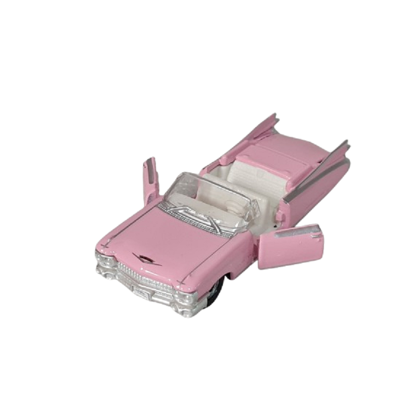 1959 CADILLAC ELDORADO BIARRITZ ROSA BBURAGO 1:72 NA CAIXA