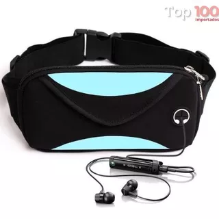 Pochete Esportiva Corrida Impermeável Porta Celular e Fone Para HZ-07-3052