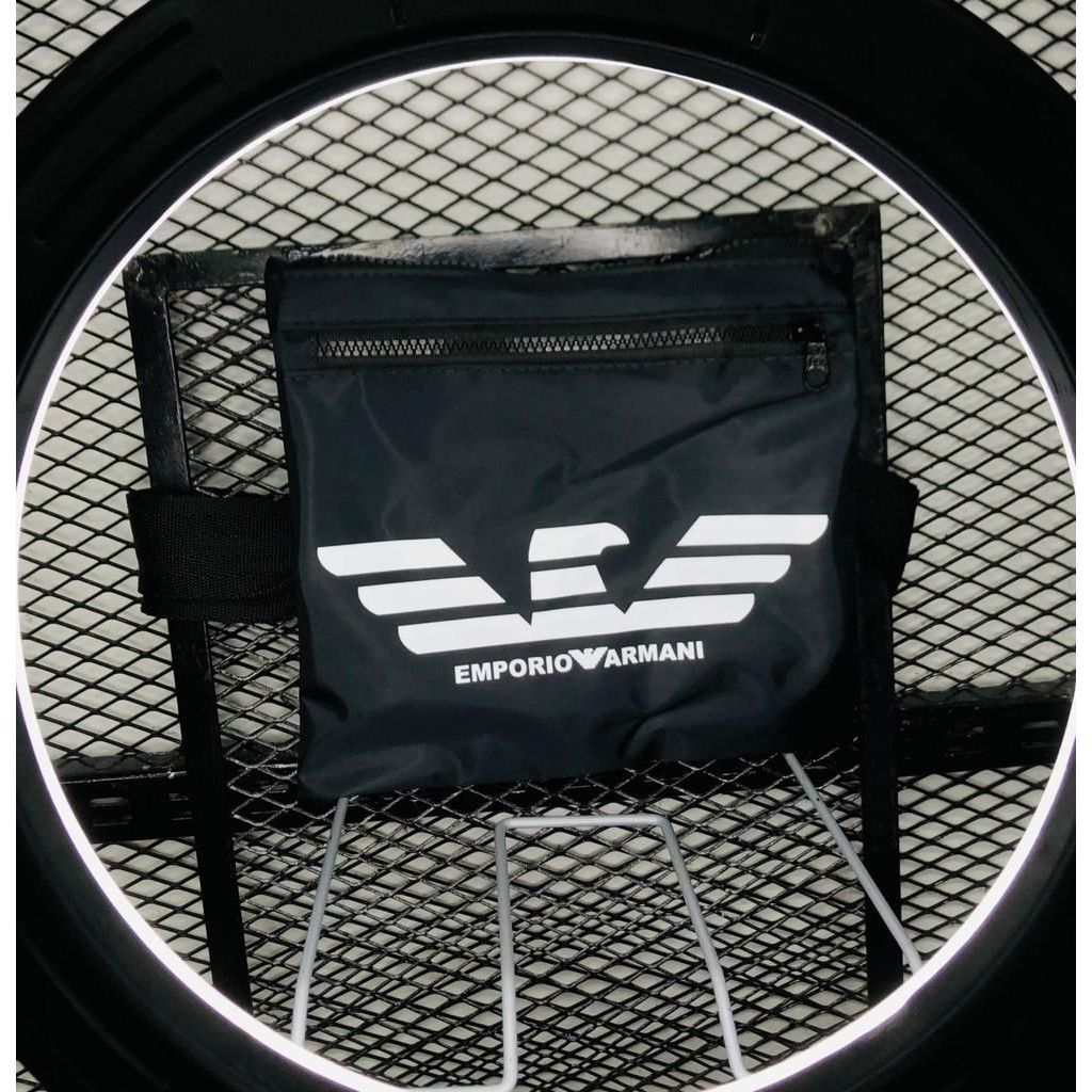 Bag impermeável lado Tranversais Ombro casual Armany