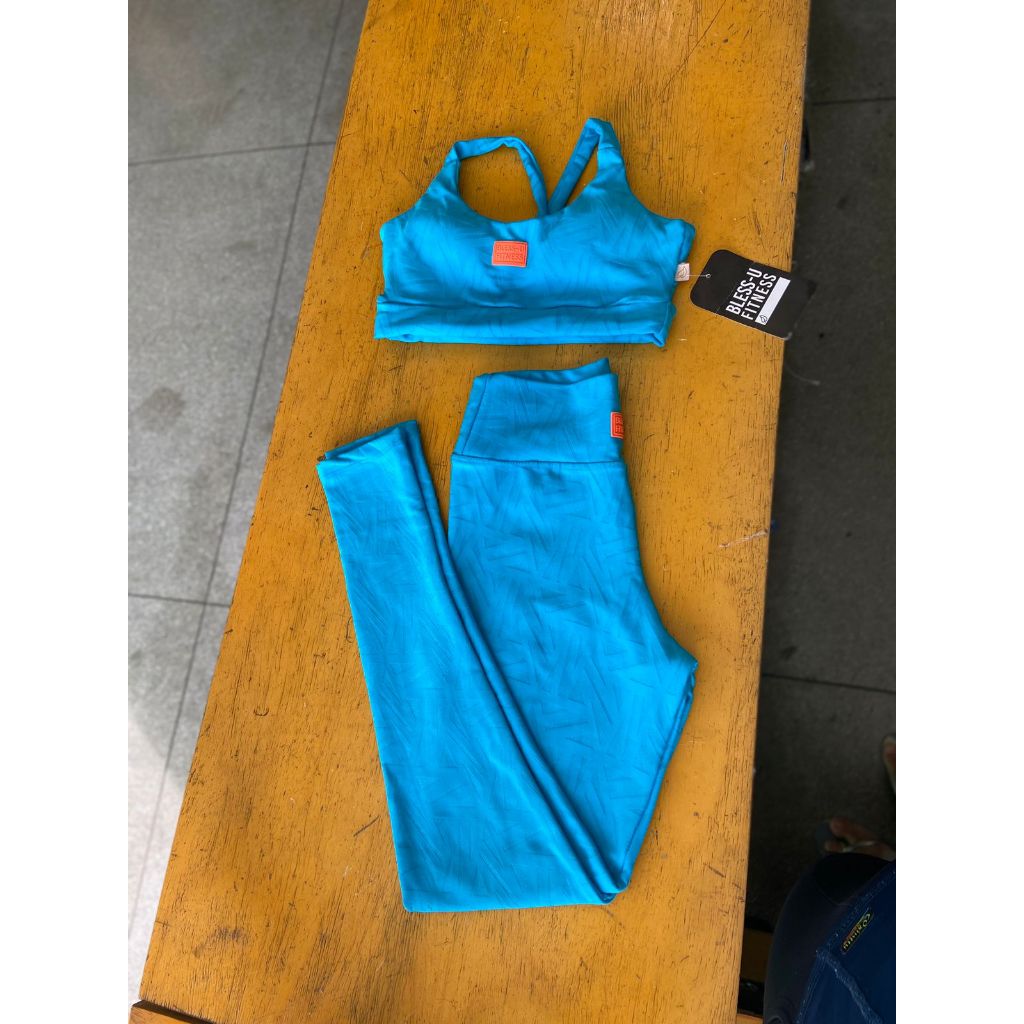 Conjunto Academia Feminino Bless-U Fitness Tam P | Shopee Brasil