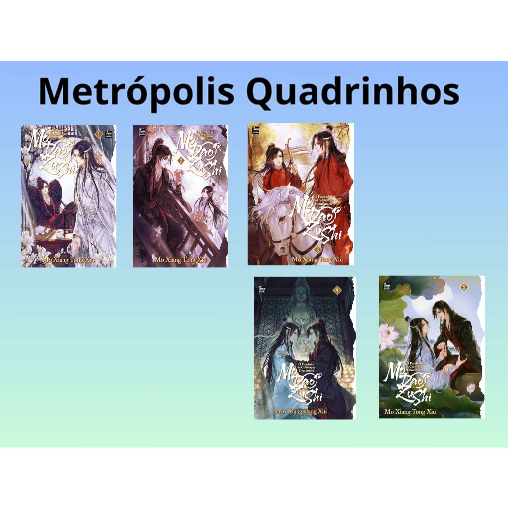 Coleção Completa Mo Dao Zu Shi: O Fundador da Cultivação Demoníaca