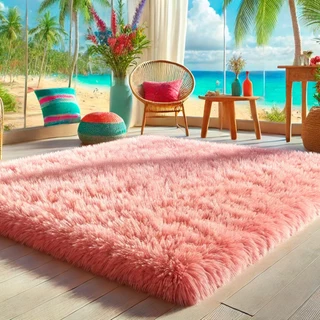 Tapete Quarto Peludo 1x1,5 Sala Felpudo 100x150 PROMOÇÃO