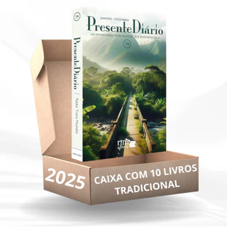 Kit 10 Livros Presente Diário Tradicional Paisagem edição 2025
