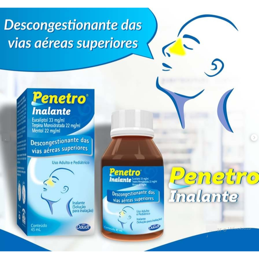 Penetro Descongestionante Nasal 45ml | Shopee Brasil