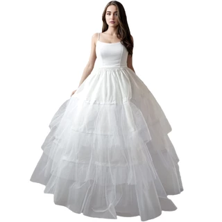 Anágua Saiote Saia Tule para noivas Armação Enchimento Volume Vestido de Noiva Cerimônia Casamento Festas Candomblé Igre