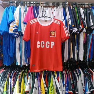 CAMISA MC TRANSFER ADULTO - UNIÃO SOVIÉTICA VERMELHA 1986