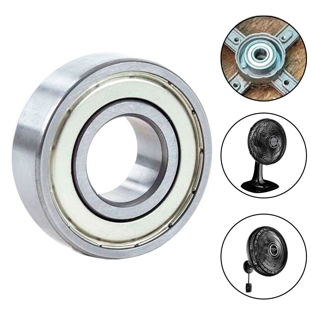 Rolamento Ventilador 608ZZ Aço Chromo 10 Unidades | Shopee Brasil
