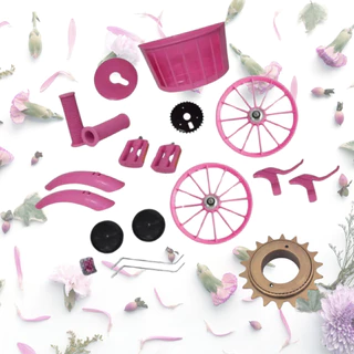 Kit Montagem Bike Aro 16 Infantil Com Par De Roda mais Catraca