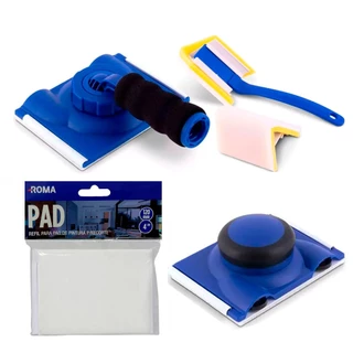 Pad Para Pintura Com Cabo Ajustavel - Pad Sem Cabo - Refil - Pad para Cantos Roma