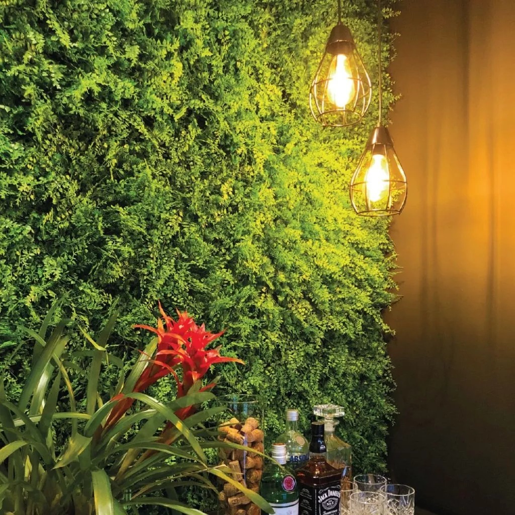 Placa de Grama Artificial Grande 50x50cm Jardim Vertical Parede Decoracao de Festa Aniversario - BH802171