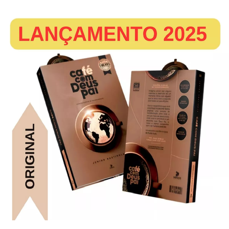 Devocional Café com Deus Pai 2025 + Caderno exclusivo Café