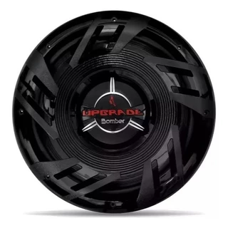 Subwoofer Bomber Upgrade 12 Pol 400w 4 Ohms Bobina Simples Cor Preto