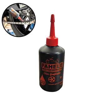 Óleo Lubrificante Para Corrente Grafitado Relação Motos Bike em Oferta na Shopee
