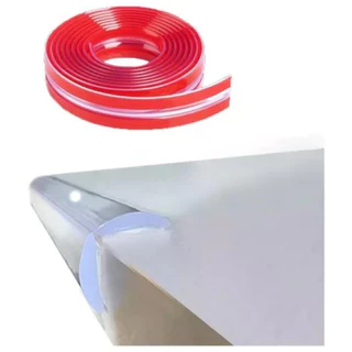 protetor de quina e canto de moveis em silicone transparente bebe em Oferta na Shopee